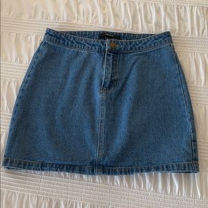 Denim Mini Skirt
